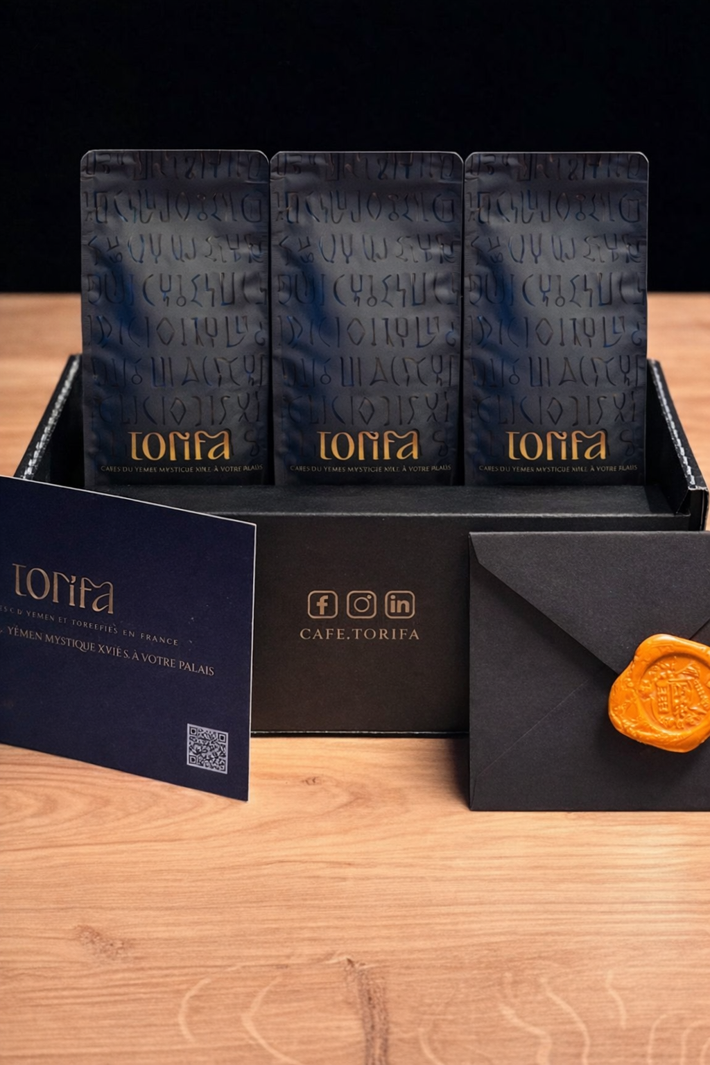 Coffret Découverte TORIFA – 3 Cafés de Spécialité du Yémen