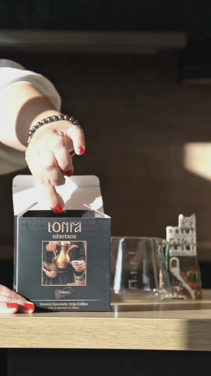YEMEN HERITAGE – Filter Box – Yemeni Drip Coffee | Limited Edition